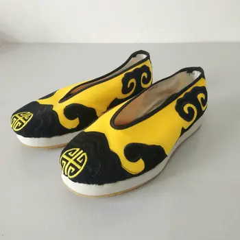 Даоист обувки ритуални принадлежности Даоист обувки жълти даоистки изчислителни обувки даоистки аксесоари zapatos de homme mujer schoenen 0